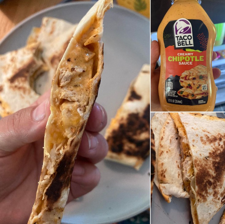 Copycat taco bell chicken quesadilla Recipes on a Budget