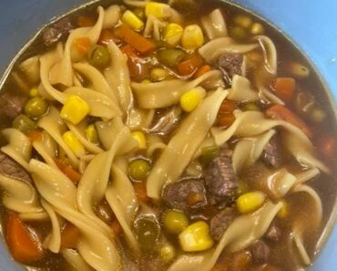 homemade beef cup of noodle