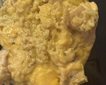 Cheesy Chicken and rice