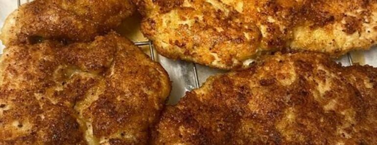 Parmesan crusted chicken recipe