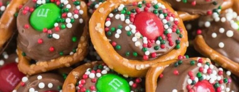 Christmas Rolo Pretzels Christmas Rolo Pretzels