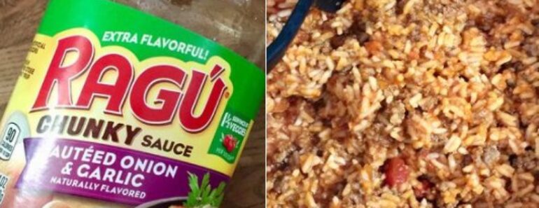 Nostalgic Beef and Rice Delight