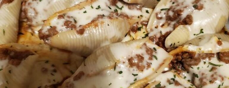 👉 Giant Stuffed Pasta Shells