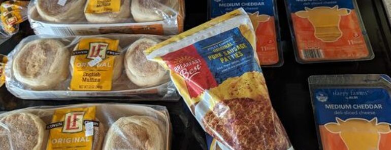 👉Easy Freezer Breakfast Sandwiches