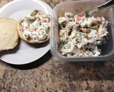 Creamy OliveCheese Spread