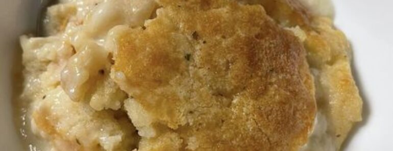 👉ChickenCobbler with Red Lobster Biscuits