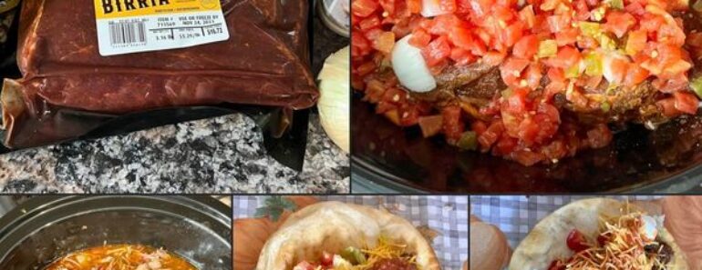 👉Aldi Birria Chuck Roast Tacos