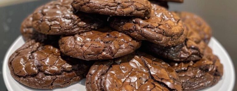 👉Earthquake Brownie cookies