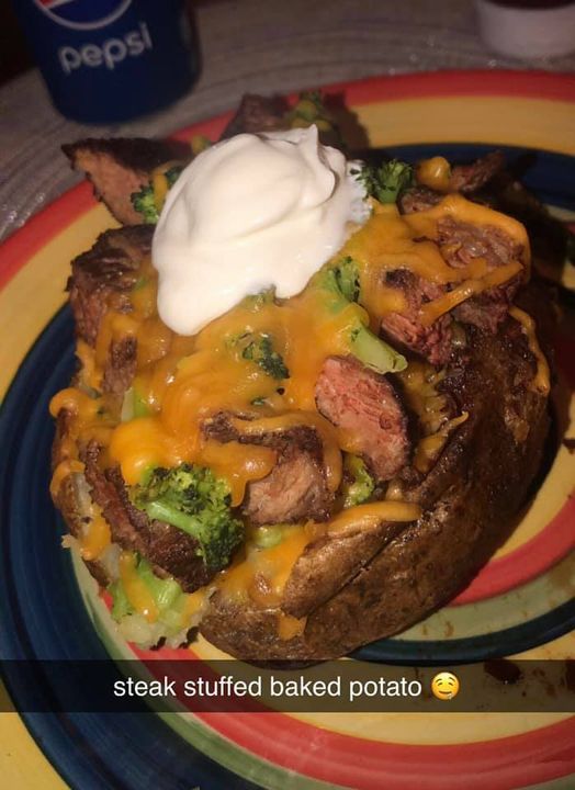 👉steakstuffed Potato – Recipes On A Budget