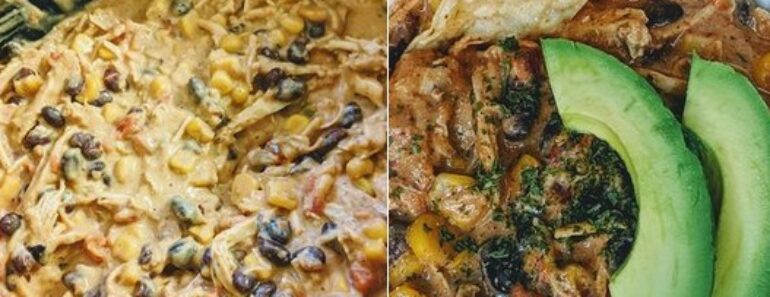 👉CreamyChicken Chili