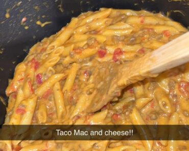 👉Creamy Taco Mac and Cheese