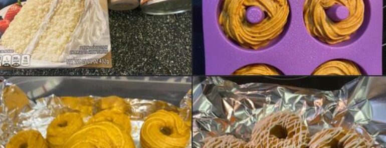 👉pumpkin donuts