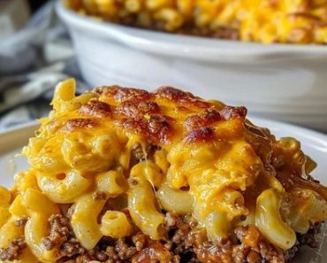 👉Mac and Cheese Meatloaf Casserole