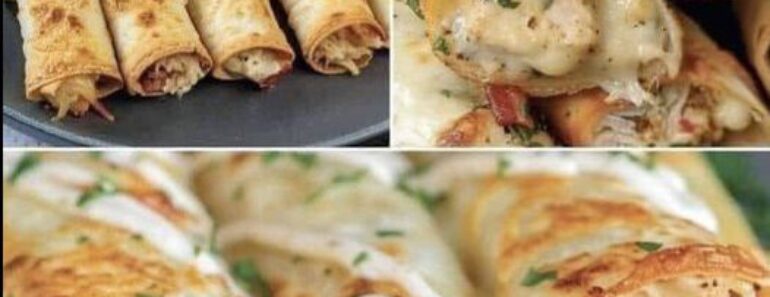 👉Chicken Bacon Ranch Roll-Ups