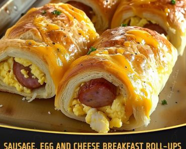 Sausage, Egg, and Cheese Breakfast Roll-Ups