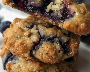 Blueberry Muffin Cookies with Streusel