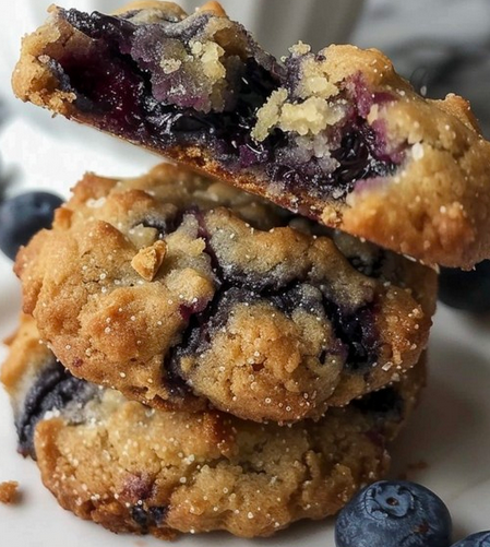 Blueberry Muffin Cookies with Streusel – Recipes on a Budget