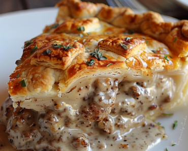 👉Sausage, Gravy, and Biscuit Pie: A Comforting Southern Delight