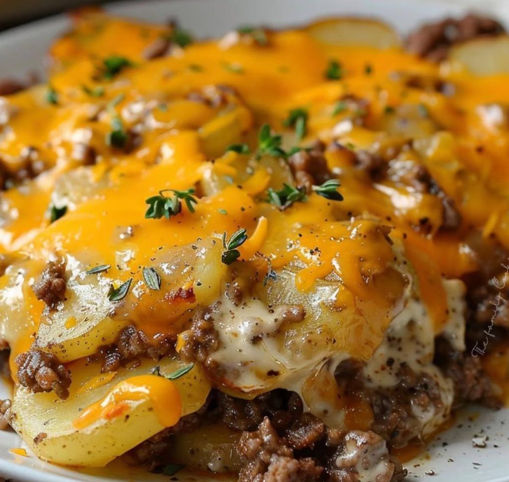 👉Comforting HamburgerPotato – Recipes on a Budget
