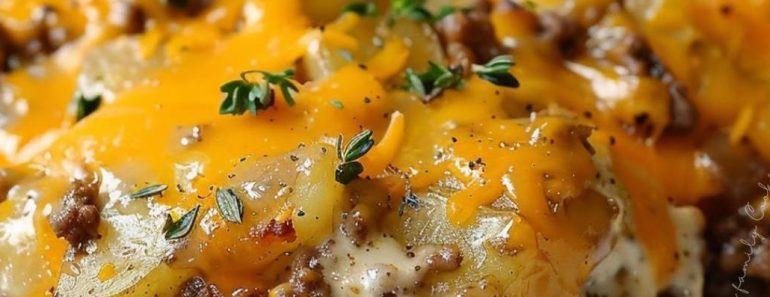 👉Comforting HamburgerPotato