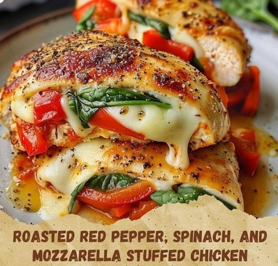 👉Roasted Red PepperChicken – Recipes on a Budget