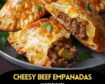 👉Cheesy Beef Empanadas
