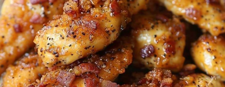 👉Bacon Brown Sugar Chicken Tenders