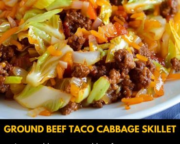 👉Ground Beef Taco Cabbage Skillet