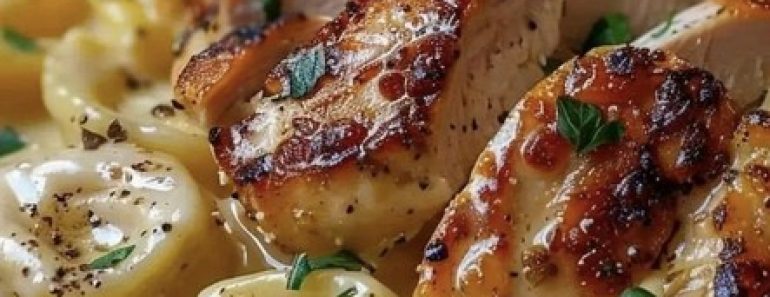 👉Asiago Tortellini Alfredo