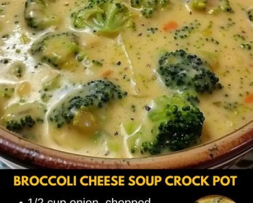 👉BROCCOLISOUP CROCKPOT