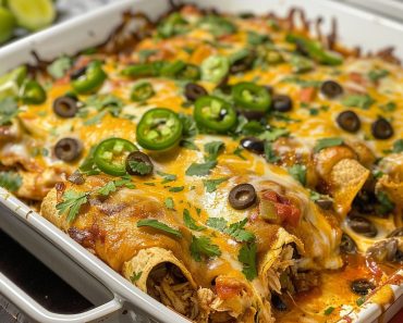 👉ChickenEnchiladaCasserole