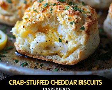 👉CrabStuffed Cheddar Biscuits