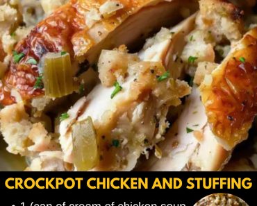 👉Crockpot ChickenStuffing