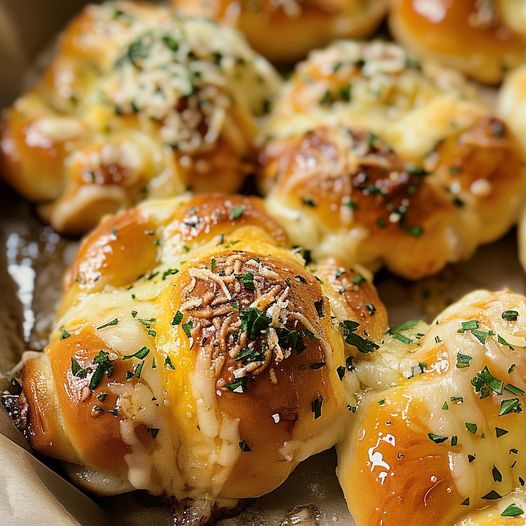 👉Cheese-Filled Garlic Knots – Recipes on a Budget