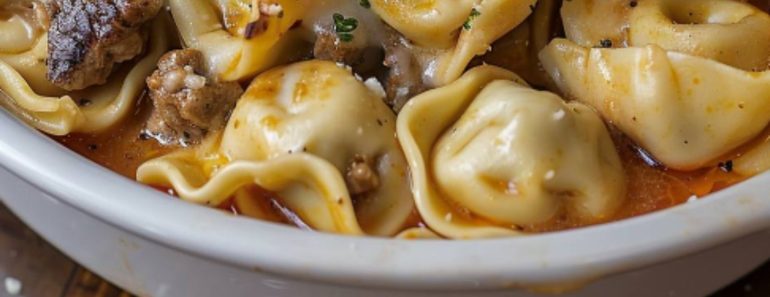 👉Cheesesteak Tortellini