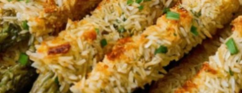 👉Crispy Parmesan Asparagus Sticks