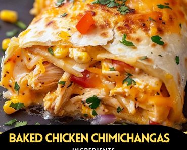 👉BakedChicken Chimichangas