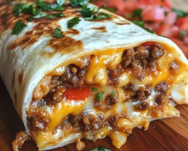 👉Cheese Loaded Burritos