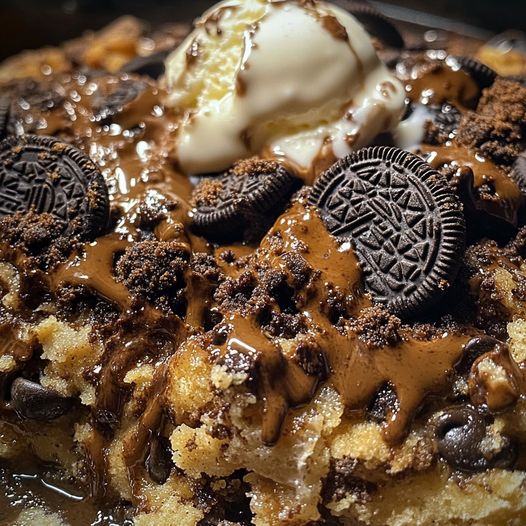 👉Oreo Cookie Dump Cobbler – Recipes on a Budget