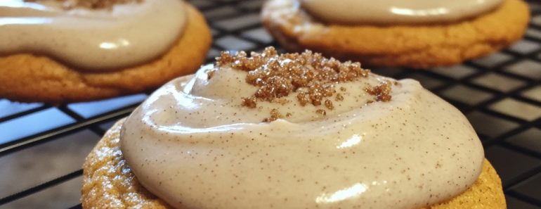👉Pumpkin Cookies with Brown Butter Icing