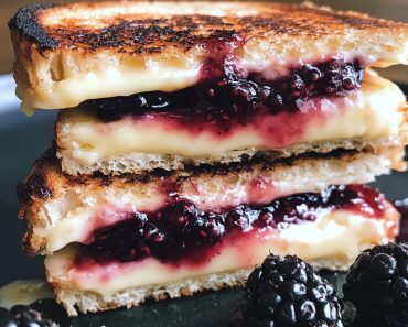 👉Blackberry Grilled Cheese