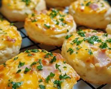 👉Ham and Cheese Butter Swim Biscuits