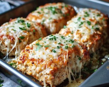 👉Garlic Parmesan Chicken Meatloaves