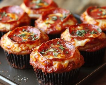 👉Deep Dish Pizza Cupcakes