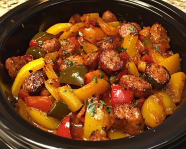 👉Crock Pot SausagePeppers