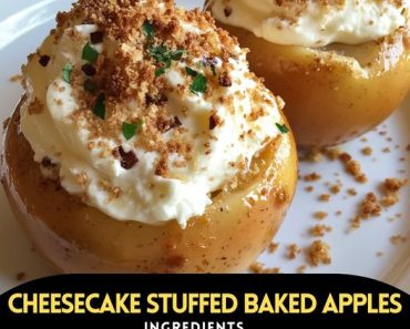 👉Cheesecake Stuffed Baked Apples