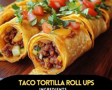 👉Taco Tortilla Roll Ups