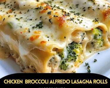 👉CHICKEN AND BROCCOLI ALFREDO LASAGNA