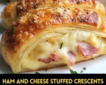 👉Ham and Cheese Stuffed Crescents