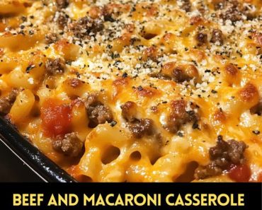 👉BeefMacaroni Casserole